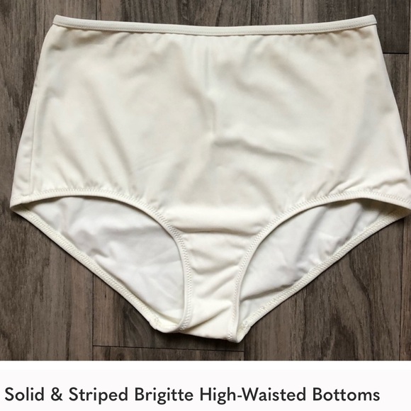 Bridgette High Waisted Swim Bottoms-Medium by Solid & Striped - Picture 4 of 4